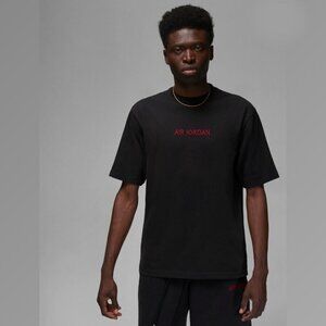 JORDAN Air Jordan WORDMARK Tee Short Sleeve Crewneck T-Shirt Spell Out Sz XXL